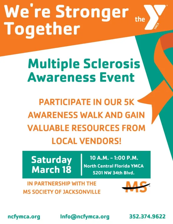 Multiple Sclerosis Awareness Event Flyer